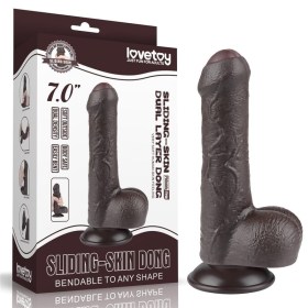 Realističan Dildo sa pomerivom kožicom- Lvtoy00739-5